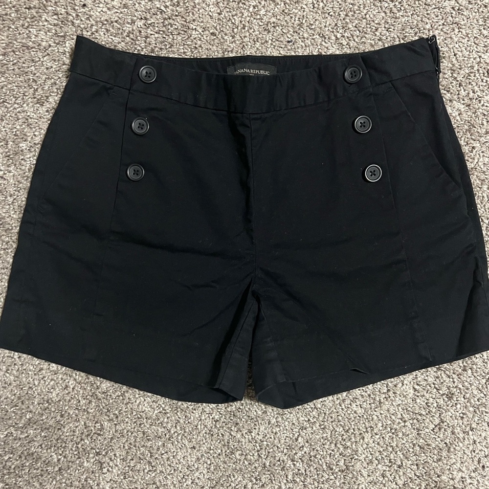 Banana Republic Black Shorts